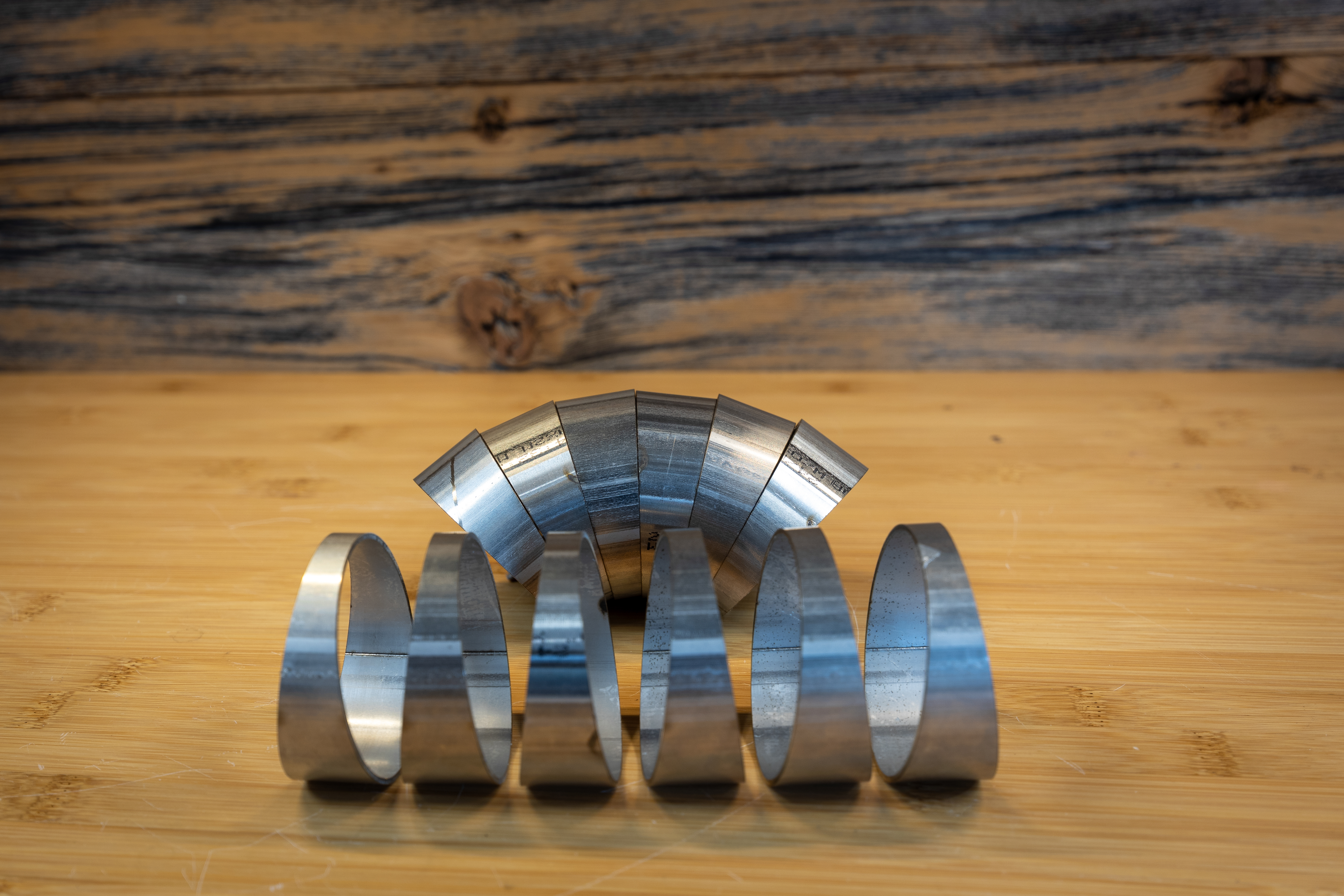 MBRP 2.5\" Diameter, 180 Degree, 12pc T304 Pie Cut Kit